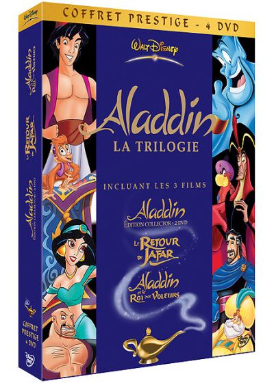 Aladdin Trilogie - Aladdin + Le retour de Jafar + Aladdin et le roi des voleurs [DVD]