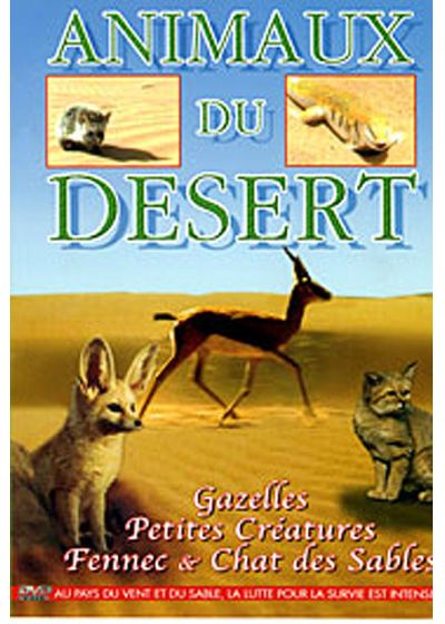 Animaux du désert - Gazelles, petites créatures, fennec & chat des sables [DVD]