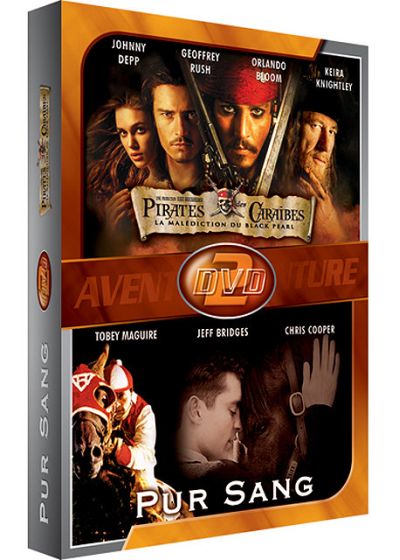 Pirates des Caraïbes, la malédiction du Black Pearl + Pur Sang, la légende de Seabiscuit [DVD]