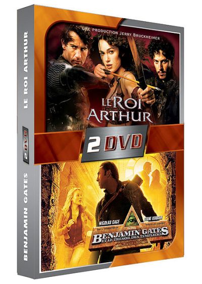 Le Roi Arthur + Benjamin Gates et le trésor des Templiers [DVD]