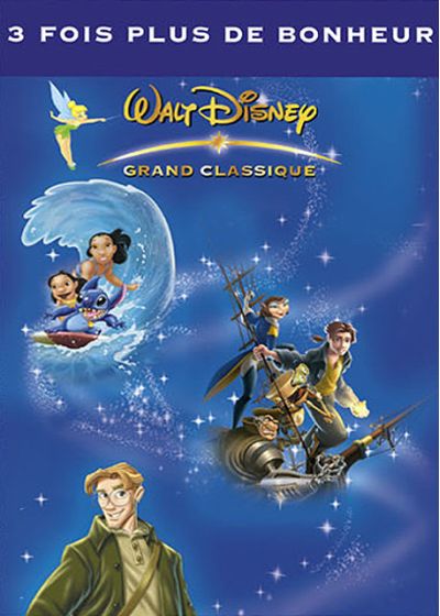Lilo & Stitch + La Planète au trésor + Atlantide, l'empire perdu [DVD]