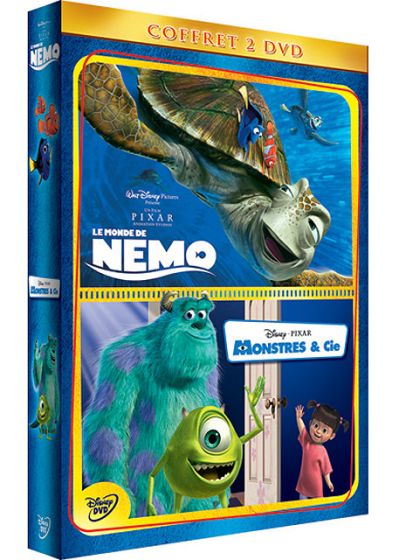 Le Monde de Némo + Monstres & Cie [DVD]
