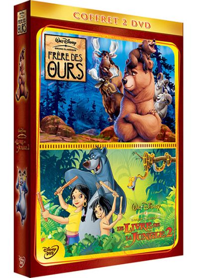 Frère des ours + Le Livre de la jungle 2 [DVD]