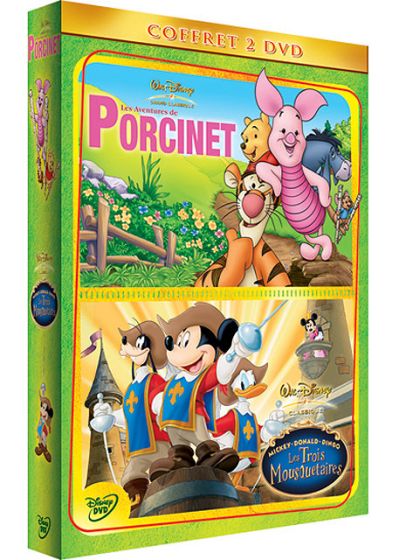 Les Aventures de Porcinet + Mickey.Donald.Dingo - Les Trois Mousquetaires [DVD]