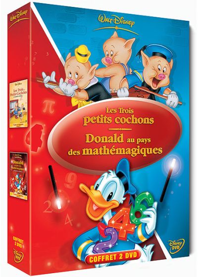 Les trois petits cochons + Donald au pays des mathématiques [DVD]