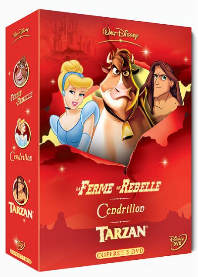 La Ferme se rebelle + Cendrillon + Tarzan [DVD]