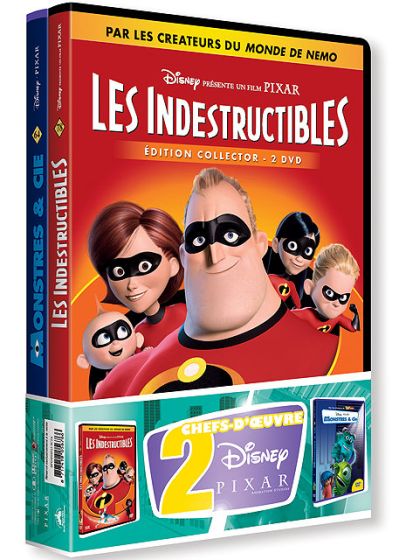 Les Indestructibles + Monstres & Cie [DVD]