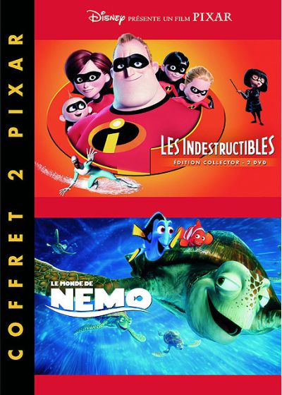 Les Indestructibles + Le monde de Némo [DVD]