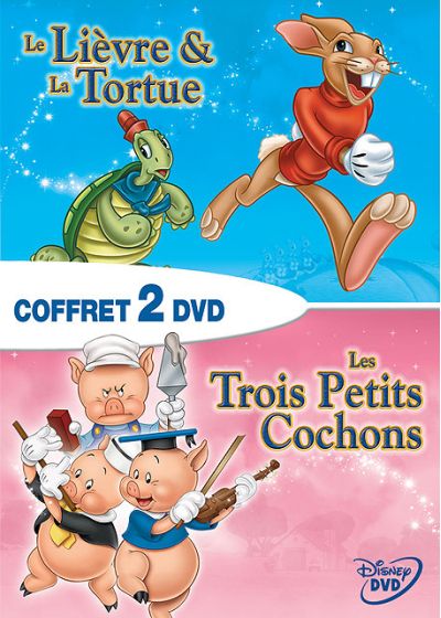 Contes et Légendes - Volume 5 & 4 - Les trois petits cochons & Le lièvre et la tortue et autres contes... [DVD]