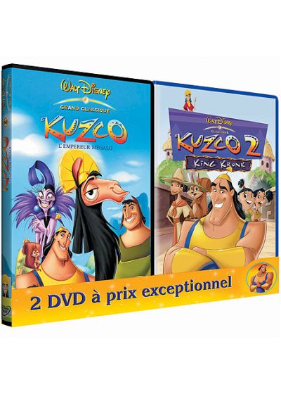 Kuzco, l'empereur mégalo + Kuzco 2 : King Kronk [DVD]