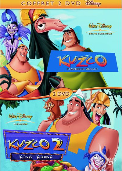 Kuzco, l'empereur mégalo + Kuzco 2 : King Kronk [DVD]