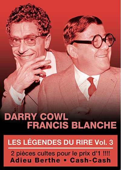 Les Légendes du rire - Vol. 3 : Darry Cowl + Francis Blanche [DVD]