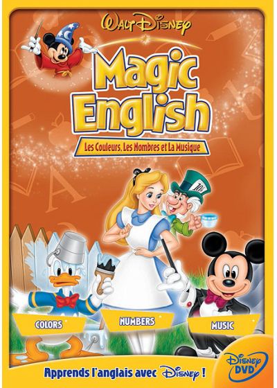 Magic English - Les couleurs, les nombres et la musique [DVD]