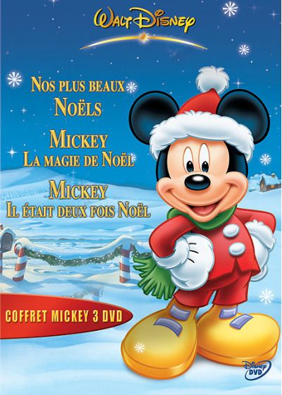 Mickey, il était deux fois Noël + Mickey, la magie de Noël + Nos plus beaux Noëls [DVD]