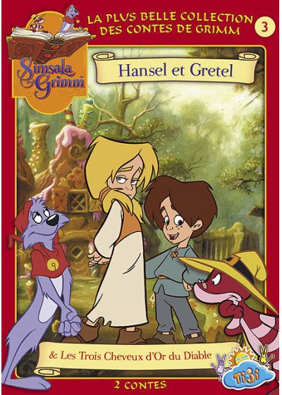 Simsala Grimm - Vol. 3 : Hansel et Gretel & Les Trois Cheveux d'Or du Diable [DVD]