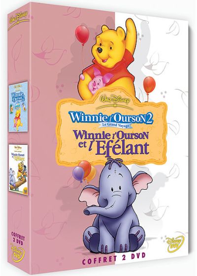 Winnie l'Ourson 2, Le grand voyage + Winnie l'Ourson et l'Éfélant [DVD]