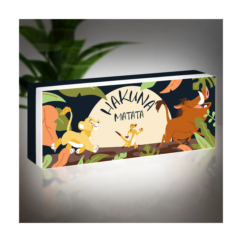 Disney - Lampe Personnages Le Roi Lion - flash vidéo