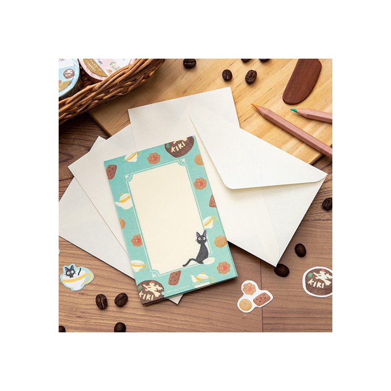 PAPIER À LETTRES BREAK TIME COOKIES - KIKI LA PETITE SORCIÈRE