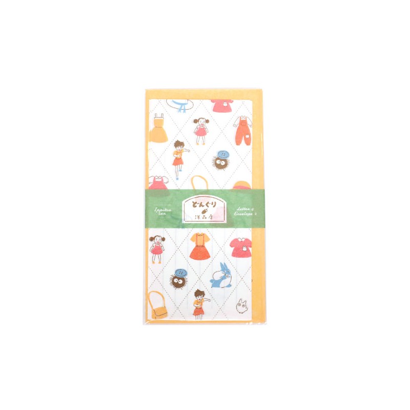 PAPIER À LETTRES GARDE ROBE - MON VOISIN TOTORO