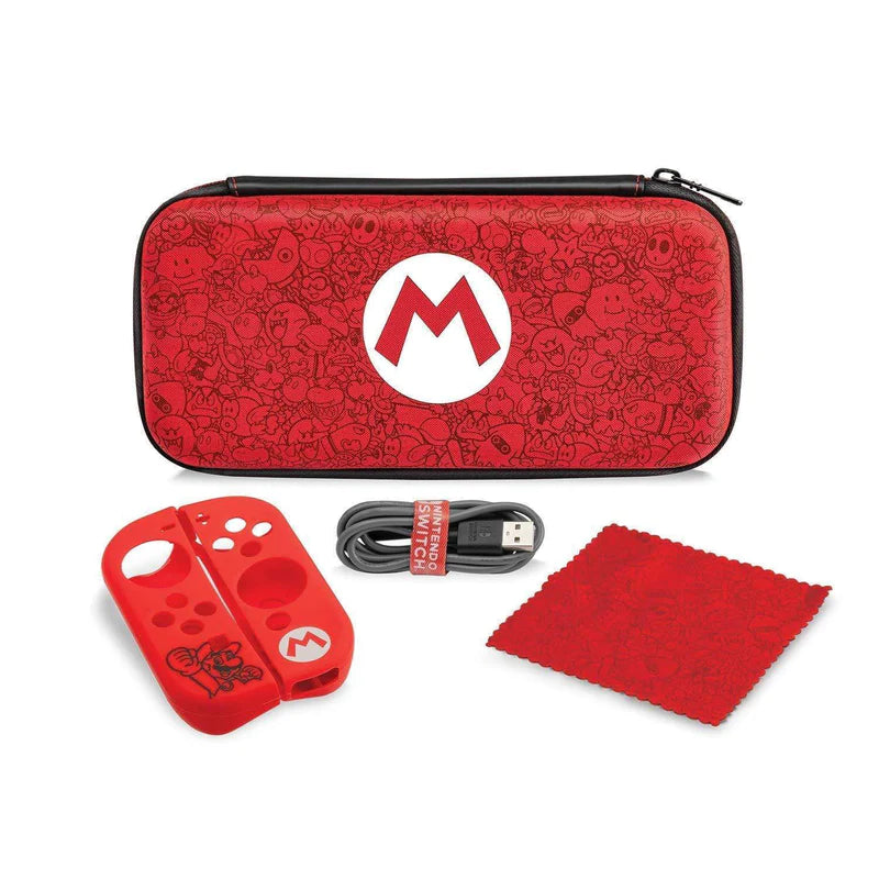 PDP - Starter kit Mario Remix Edition pour Nintendo Switch et Switch OLED - flash vidéo