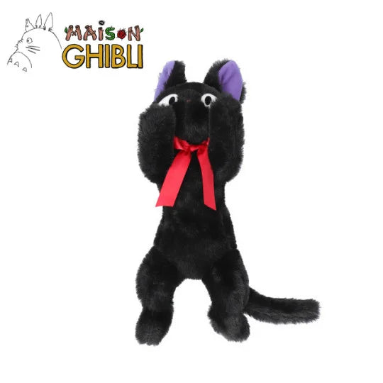 Ghibli - Kiki la petite sorcière - Peluche Nakayoshi "Jiji allongée" - flash vidéo