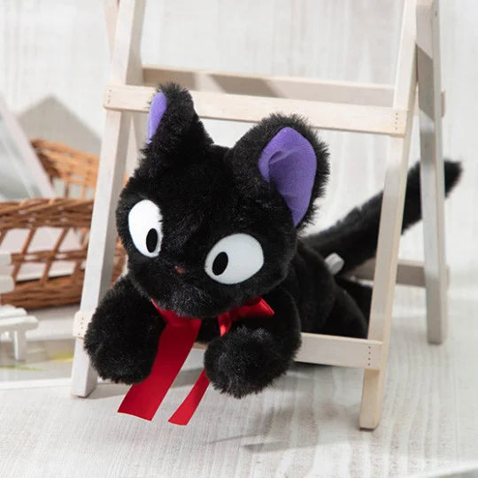 Ghibli - Kiki la petite sorcière - Peluche Nakayoshi "Jiji allongée" - flash vidéo