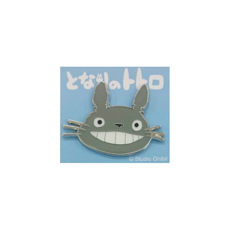 PINS TOTORO GRIS GROS PLAN - MON VOISIN TOTORO