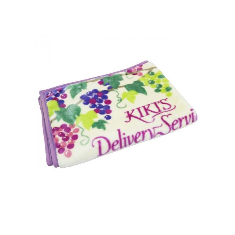 PLAID JIJI GRAPPES DE RAISIN 70X100 CM - KIKI LA PETITE SORCIÈRE
