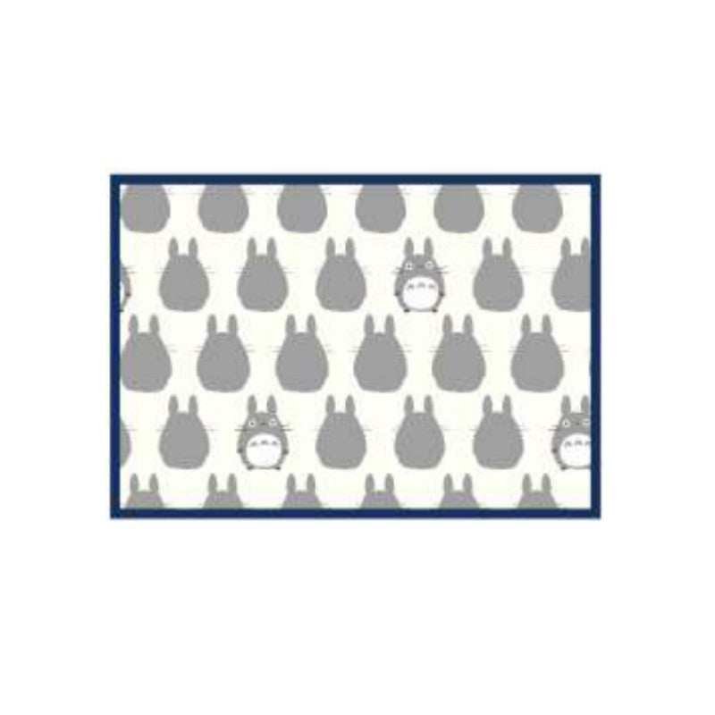PLAID SILHOUETTE TOTORO GRIS 70X100 CM - MON VOISIN TOTORO