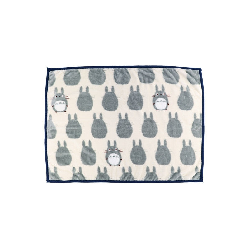 PLAID SILHOUETTE TOTORO GRIS 70X100 CM - MON VOISIN TOTORO