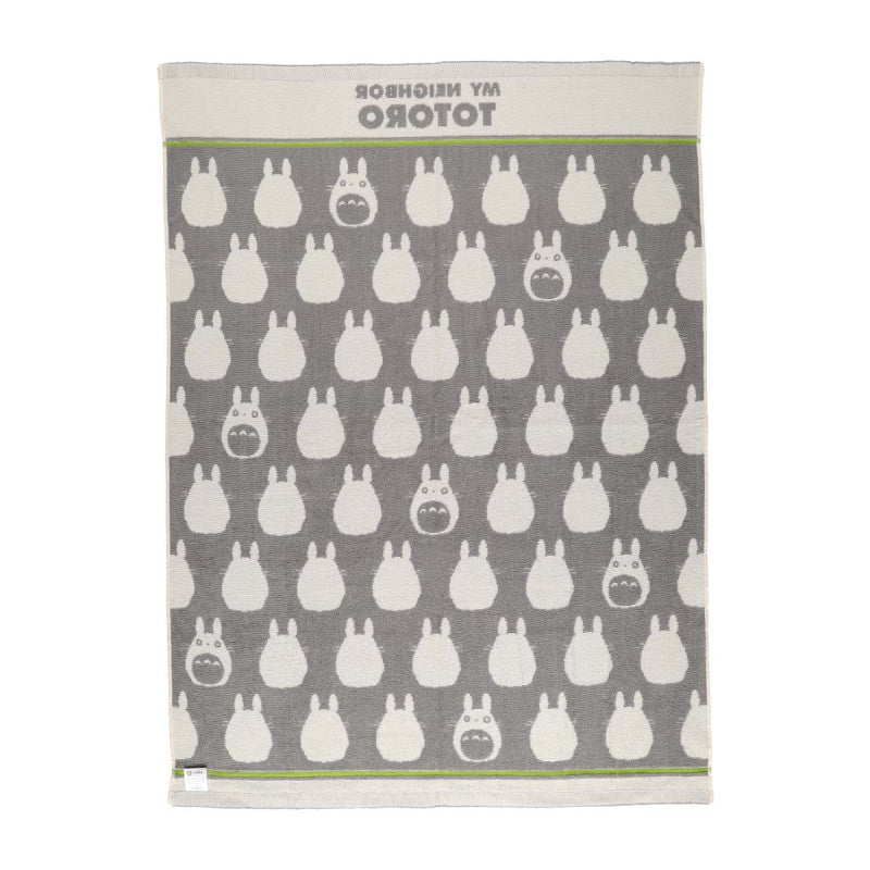 COUVERTURE DE SIESTE TOTORO GRIS 85X115 CM - MON VOISIN TOTORO