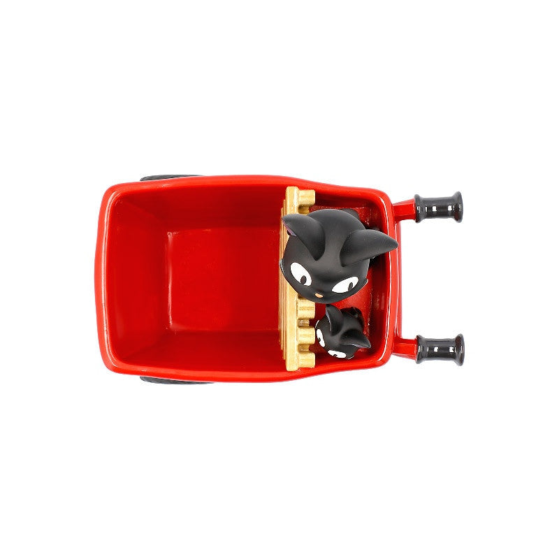 PLANTER JIJI CHARIOT ROUGE - KIKI LA PETITE SORCIÈRE