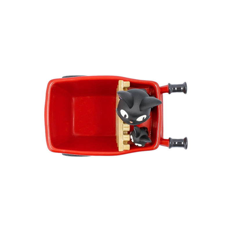 PLANTER JIJI CHARIOT ROUGE - KIKI LA PETITE SORCIÈRE