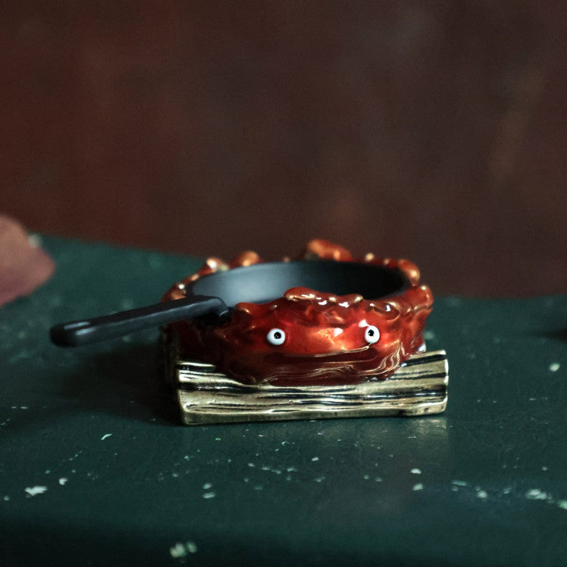 PLATEAU À BIJOUX CALCIFER - LE CHÂTEAU AMBULANT