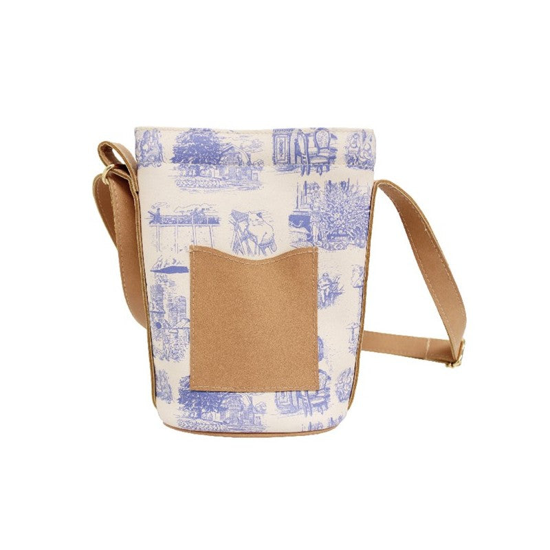 POCHETTE BLEU NOSTALGIE - SI TU TENDS L'OREILLE