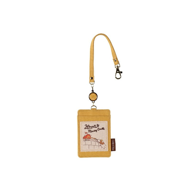 POCHETTE PORTE-CARTE CALCIFER & HINH - LE CHÂTEAU AMBULANT