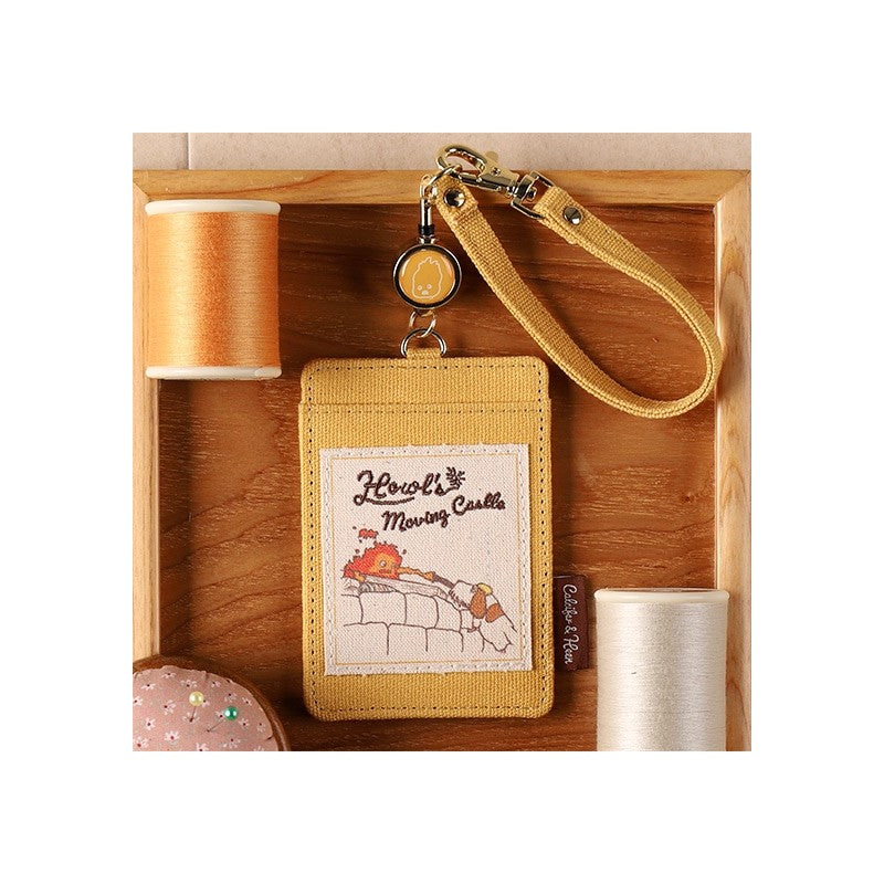 POCHETTE PORTE-CARTE CALCIFER & HINH - LE CHÂTEAU AMBULANT