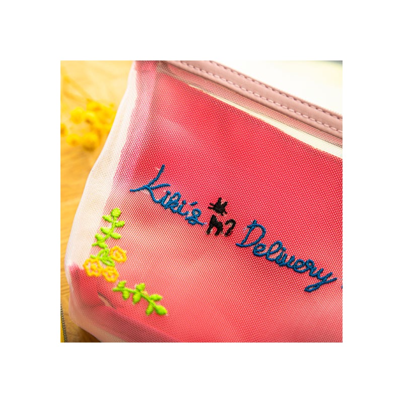POCHETTE TRANSPARENTE BRODÉE - KIKI LA PETITE SORCIÈRE