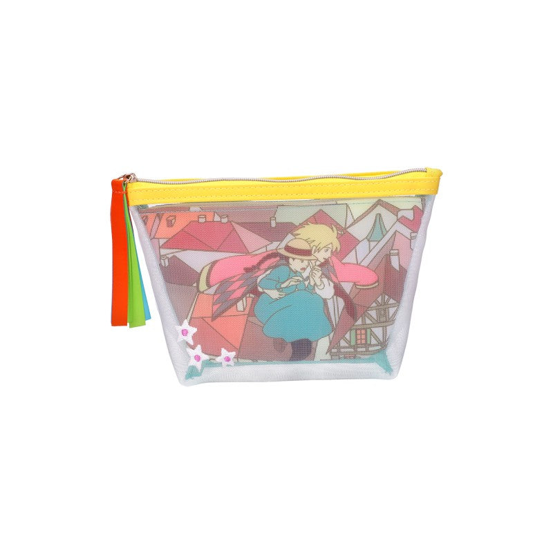 POCHETTE TRANSPARENTE BRODÉE - LE CHÂTEAU AMBULANT