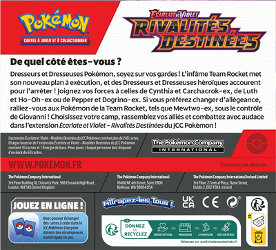 Pokémon EV10: booster (Display)