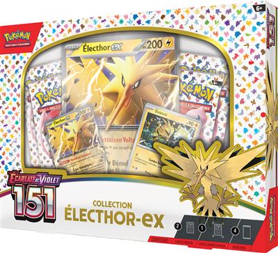 Pokémon EV3.5 : Coffret Électhor-ex Pokémon 151