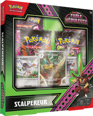 Pokémon EV65: Coffret Illustration Scalpereur(4b)