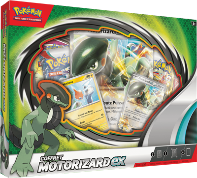 Pokémon : Coffret ex mai 2023 Motorizard-ex