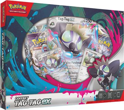 Pokémon : Coffret Tag-Tag ex avril 2024