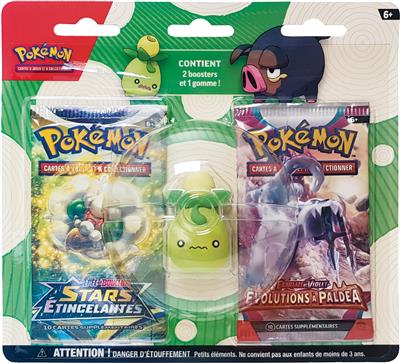 Pokémon : BTS 2 boosters + Gomme Olivini/Gourmelet