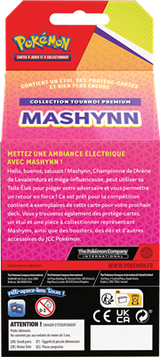 Pokémon : Coffret tournois avril 2024 Mashynn