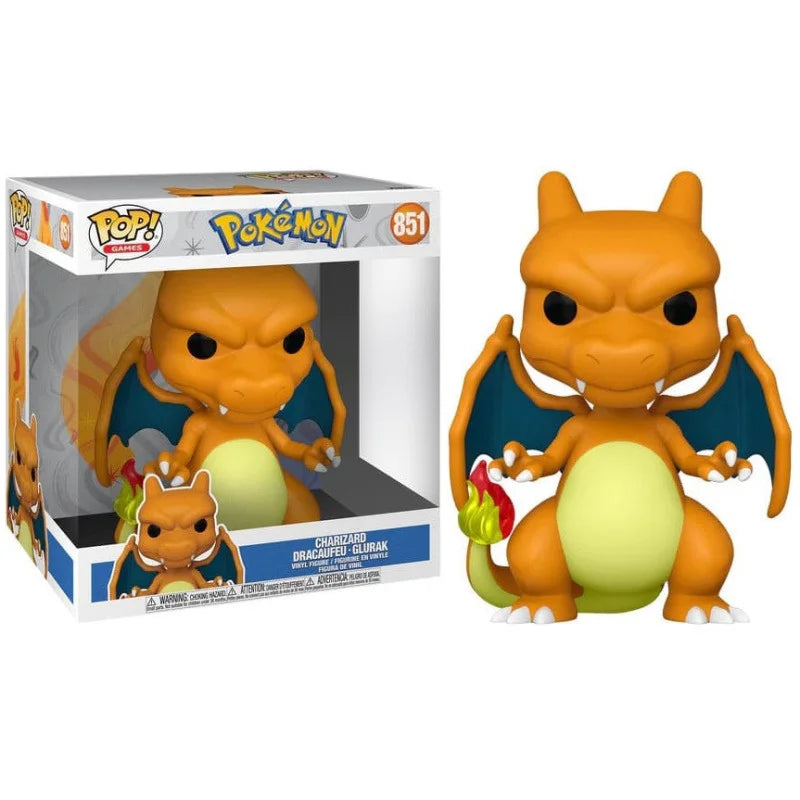 Funko Pop! Jumbo: Pokémon - Dracaufeu 10" Super Sized Pop! - flash vidéo