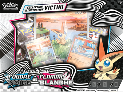 Pokémon: Coffret IR 4b Foudre Noire&Flamme Blanche