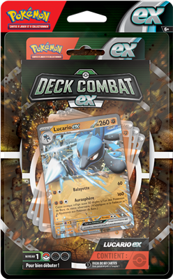 Pokémon : Deck de Combat Lucario/Pharamp (Blister)