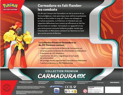Pokémon : Coffret Premium Carmadura ex Q2 24